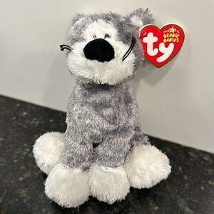 Ty Beanie Baby - CATSBY the Cat 7" NEW MWMTs Plush Stuffed Animal Toy